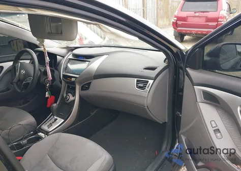 2012 Hyundai Elantra Gls from USA, damaged, VIN 5NPDH4AE1CH134793